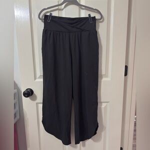 HALARA Elegant Black Wide Leg Pants